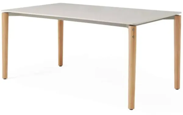 Vipp718 Open-Air Dining Table 157 cm Ceramic/Oak