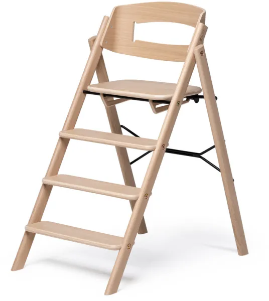Klapp high chair foldable - natural oak