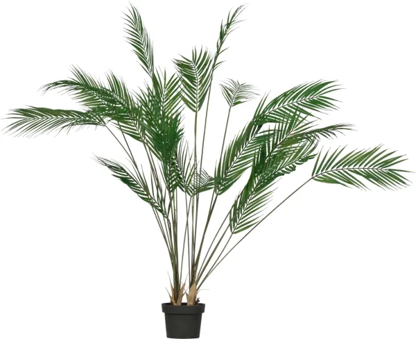 Palm, artificial plant, green, H110x75x75 cm