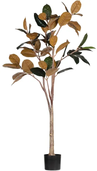 Rubber, Artificial plant, green, H170x106x63 cm