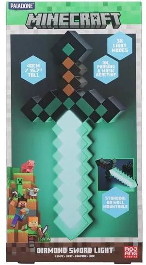 Paladone - Minecraft Diamond Sword Light - Lamps