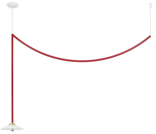 Valerie Objects Ceiling Lamp N°4 Ceiling Lamp Red