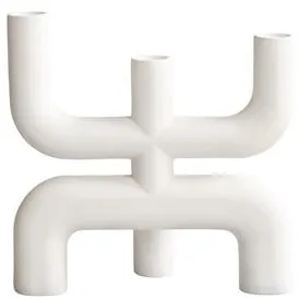 101 Copenhagen Cobra Candle Holder Bone White