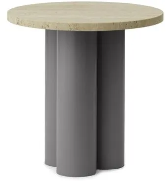 Normann Copenhagen Dit Side Table Grey/Light Travertine