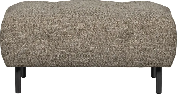 Lloyd, Footstool, brown, H45x90x90 cm